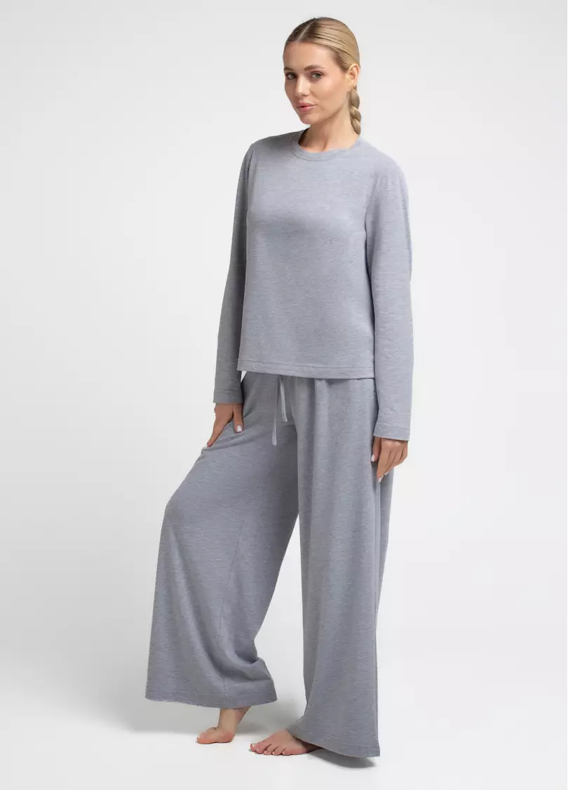 Хлопковый комплект EASY-H 5347/010 grey melange (серый)