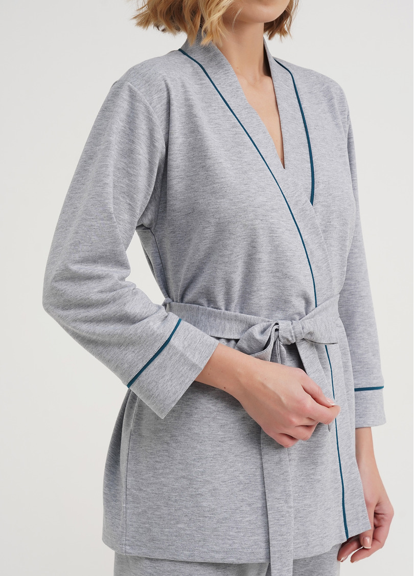 Комплект бавовняний на запах FAVORITE TIME 5501/180 light grey melange (сірий)