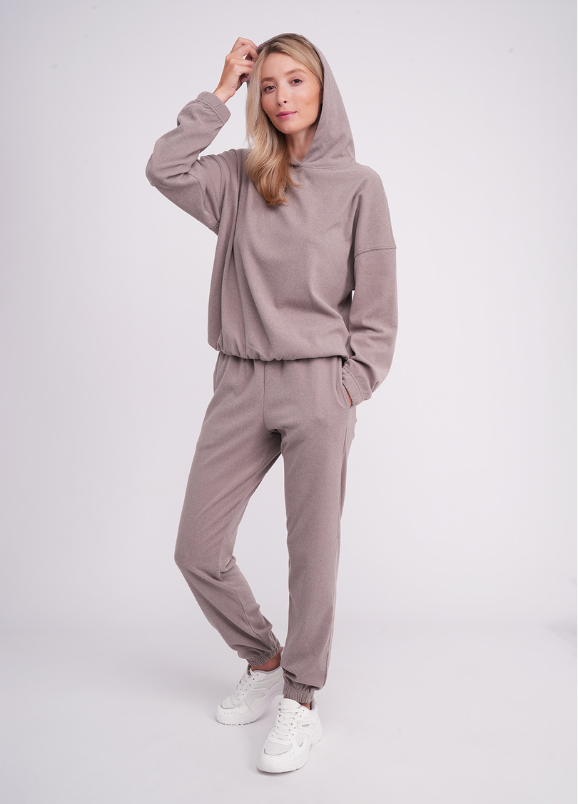 Флісовий комплект з худі FLEECE FLOW 5811/210 soft truffle (коричневий)