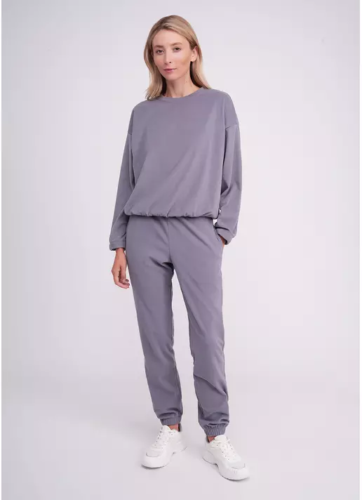 Флісовий комплект з світшотом FLEECE FLOW 5812/210 grey (сірий)