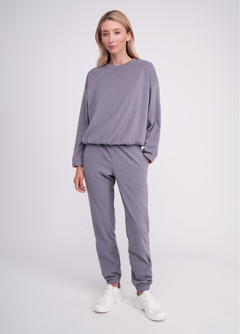 Флісовий комплект з світшотом FLEECE FLOW 5812/210 grey (сірий)