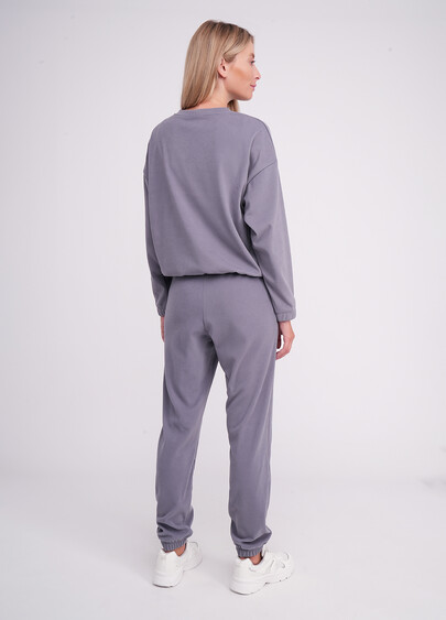 Флисовый комплект со свитшотом FLEECE FLOW 5812/210 grey (серый)