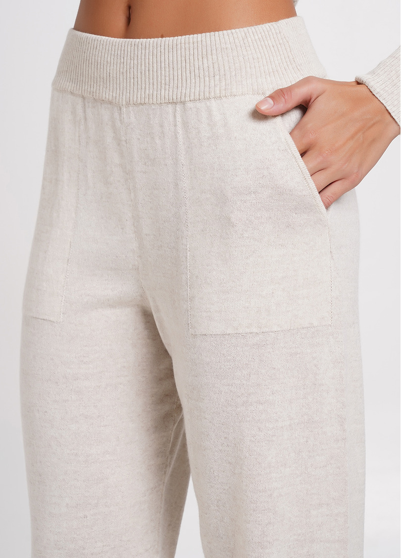 Вовняний комплект джемпер та штани FREYJA 5805/230 grey (сірий)