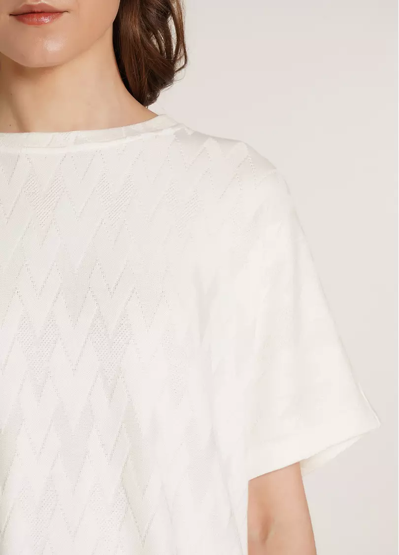 Комплект футболка и штаны LIGHT ESSENCE 5122/250 milk (белый)