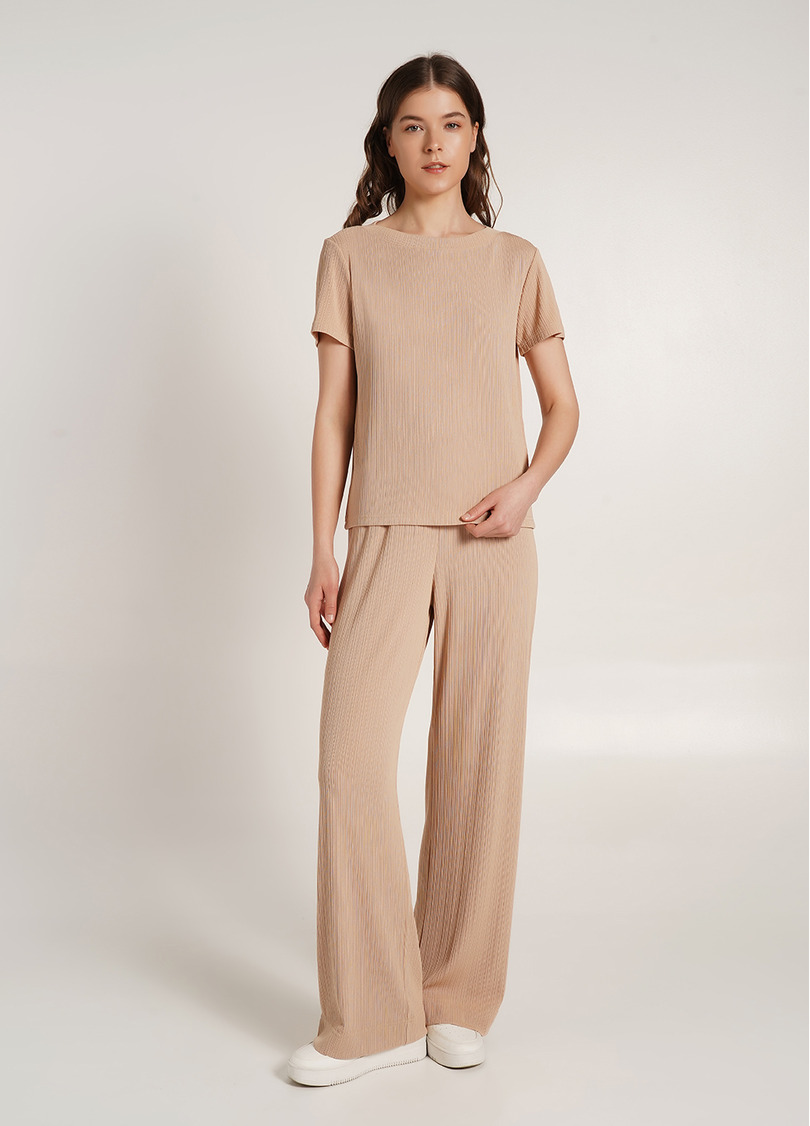 Комплект трійка в рубчик RIPPLEWEAR 10101/260 light beige (бежевий)