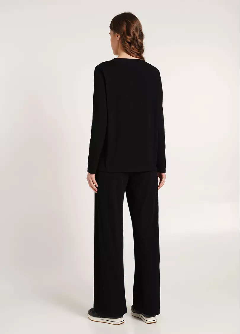 Комплект в рубчик RIPPLEWEAR 5341/260 black (черный)