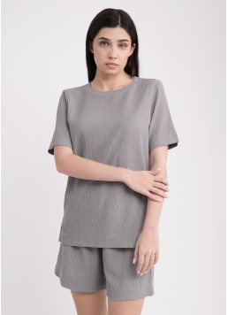 Комплект футболка та шорти RUMPLE RICH 6130/260 light grey (сірий)