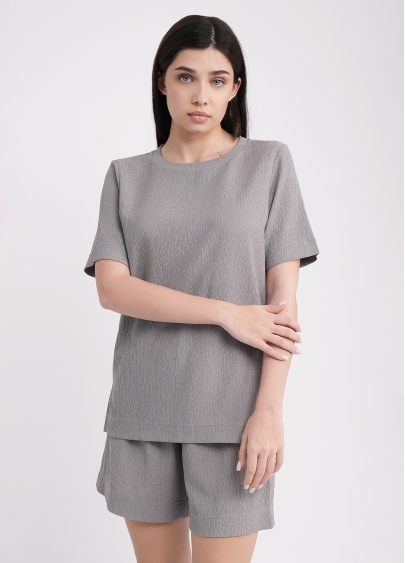 Комплект футболка та шорти RUMPLE RICH 6130/260 light grey (сірий)