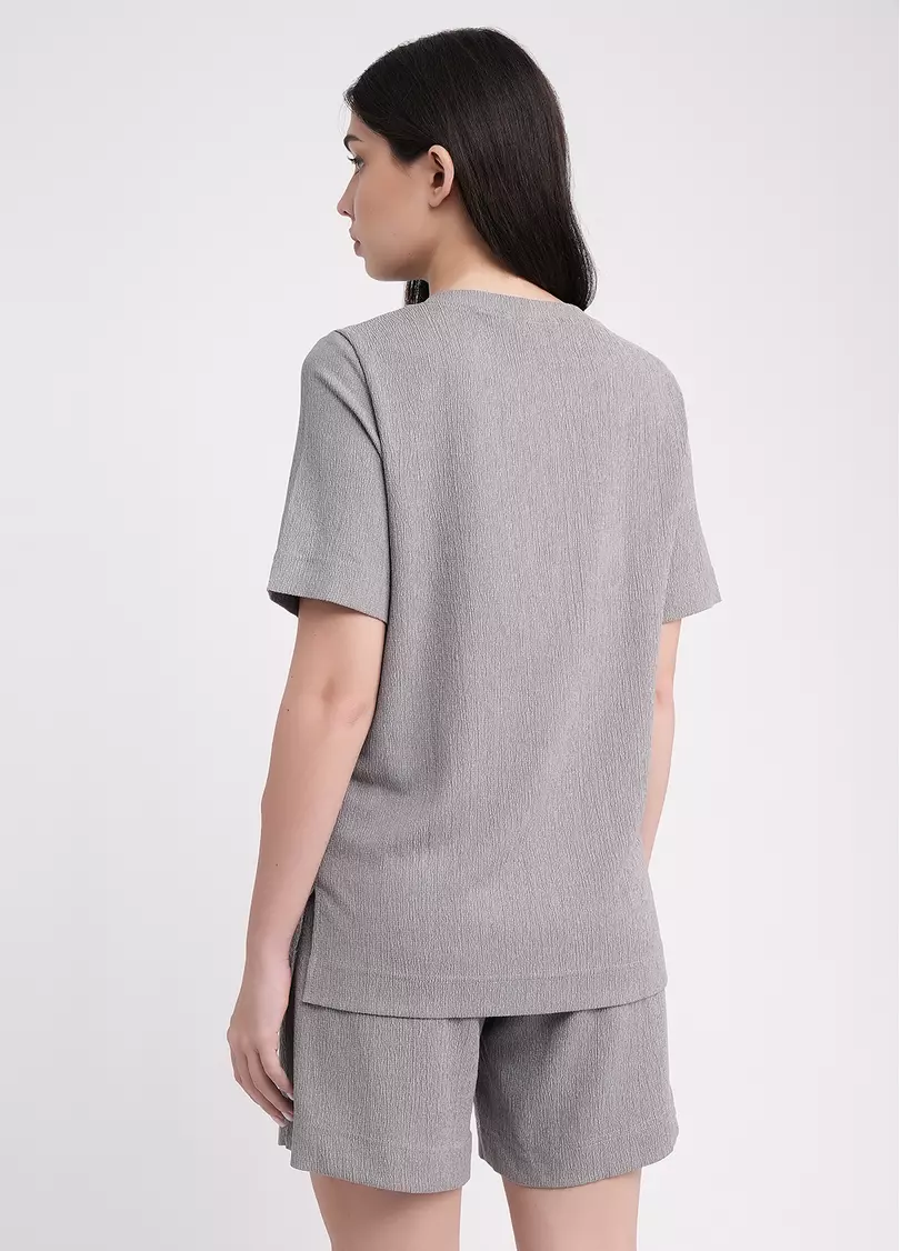 Комплект футболка и шорты RUMPLE RICH 6130/260 light grey (серый)
