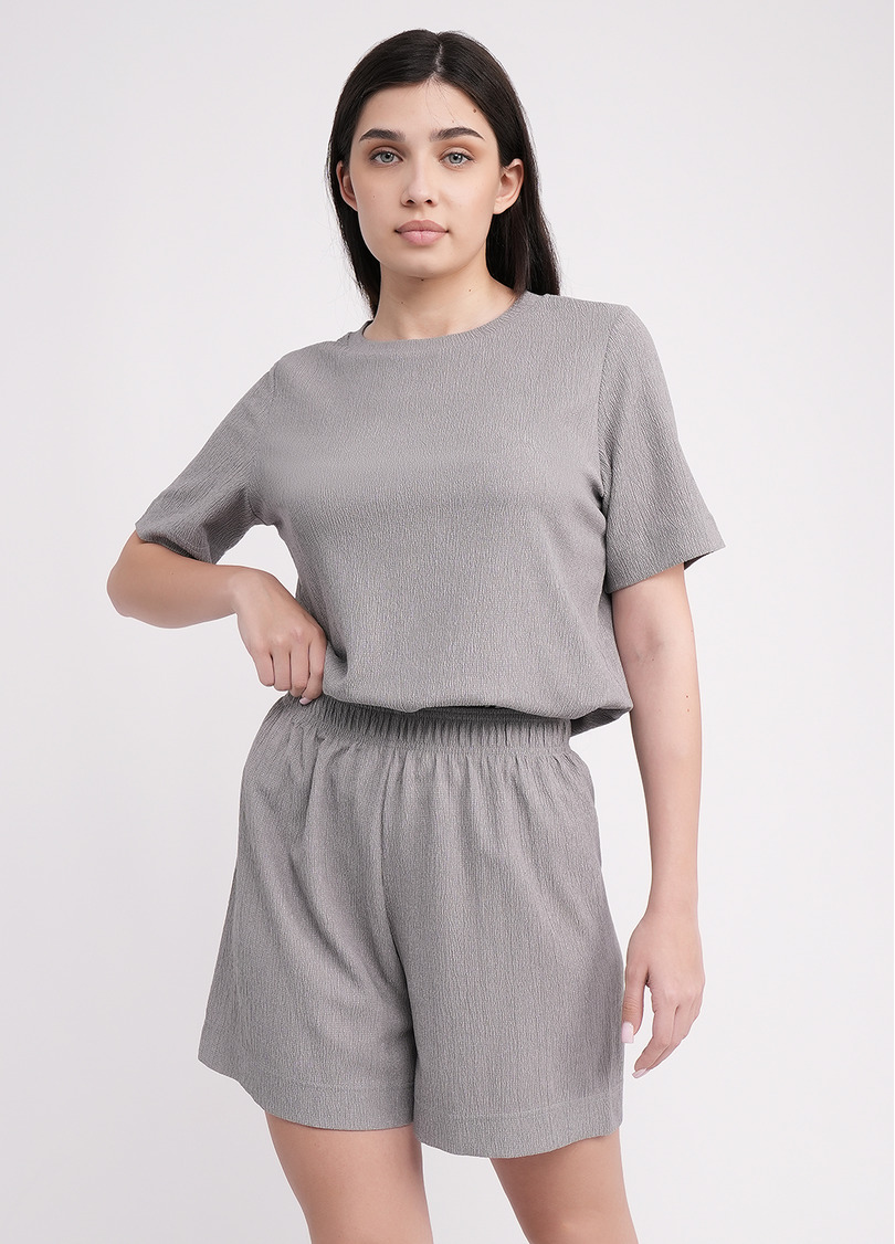 Комплект футболка та шорти RUMPLE RICH 6130/260 light grey (сірий)