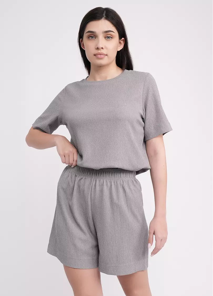 Комплект футболка и шорты RUMPLE RICH 6130/260 light grey (серый)