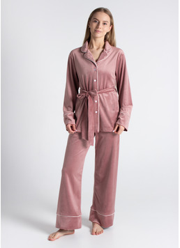 Велюровий комплект SOFT WINTER 5509/080 dusty rose (рожевий)
