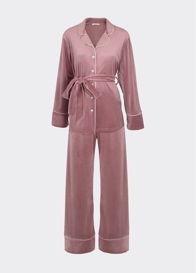 Велюровий комплект SOFT WINTER 5509/080 dusty rose (рожевий)