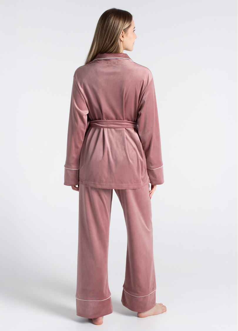 Велюровий комплект SOFT WINTER 5509/080 dusty rose (рожевий)