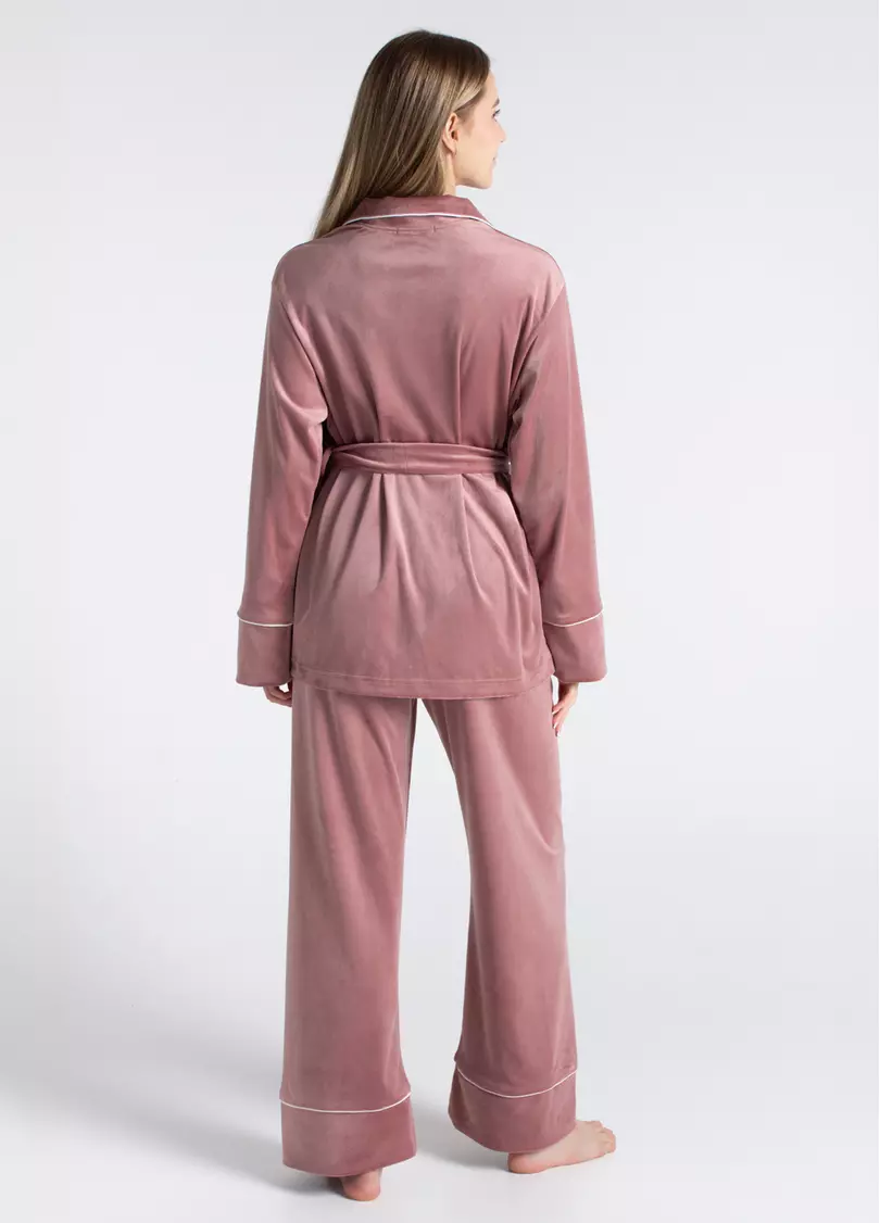 Велюровый комплект SOFT WINTER 5509/080 dusty rose (розовый)