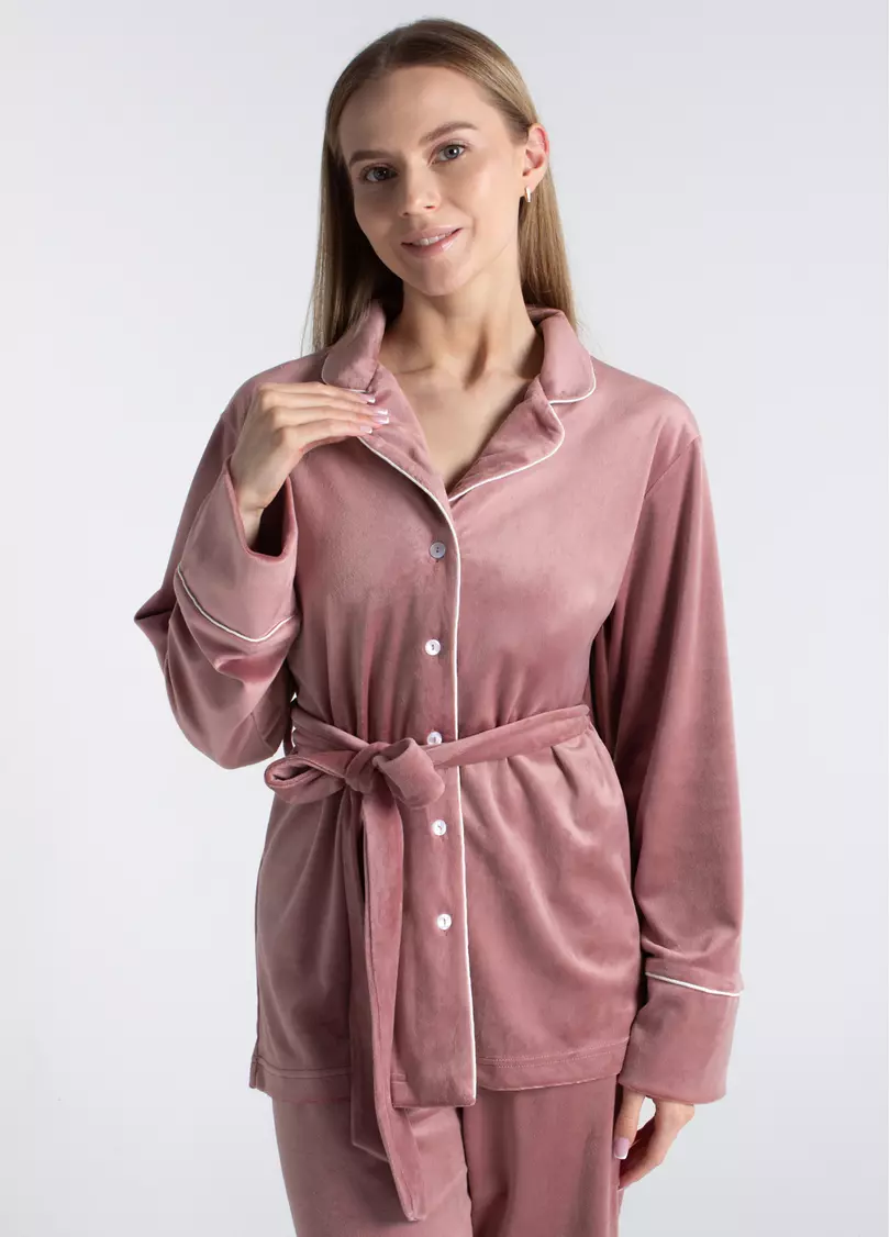 Велюровый комплект SOFT WINTER 5509/080 dusty rose (розовый)