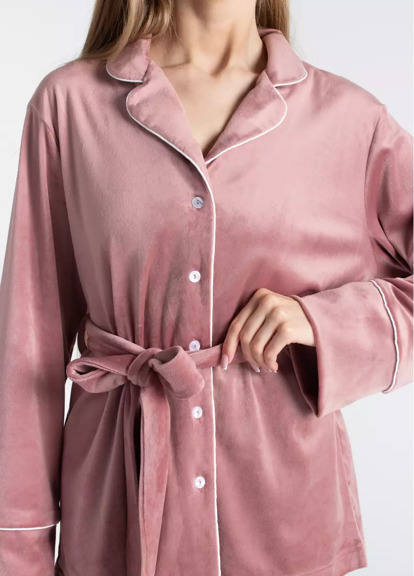 Велюровый комплект SOFT WINTER 5509/080 dusty rose (розовый)