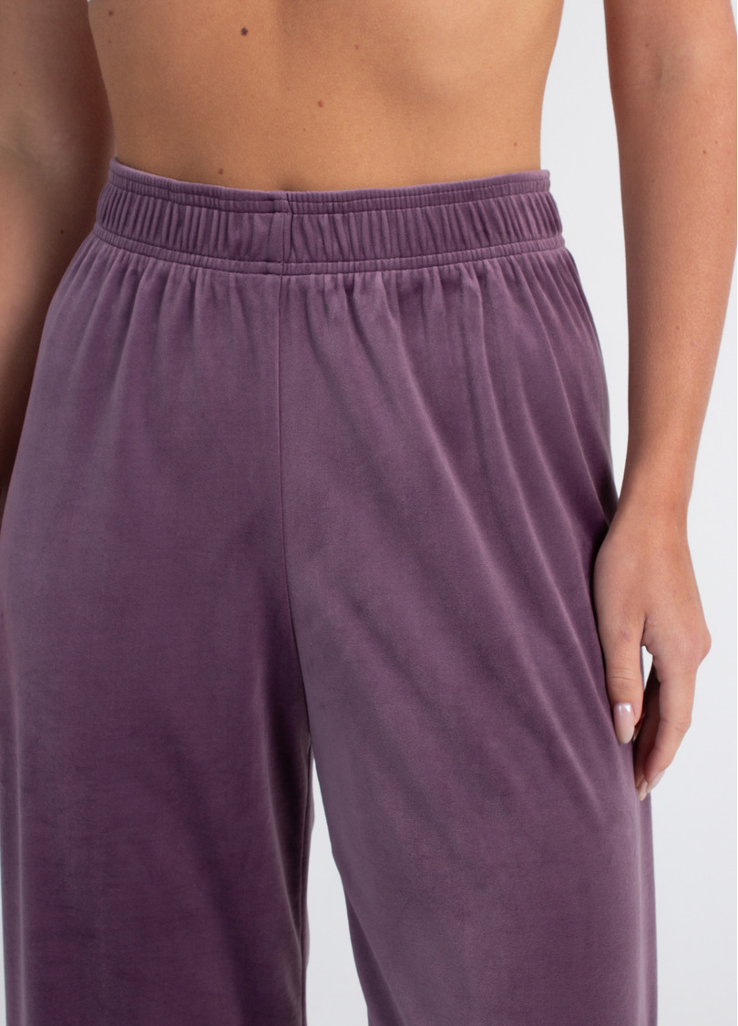 Велюровий комплект на запах SOFT WINTER 5606/080 lavender purple (фіолетовий)