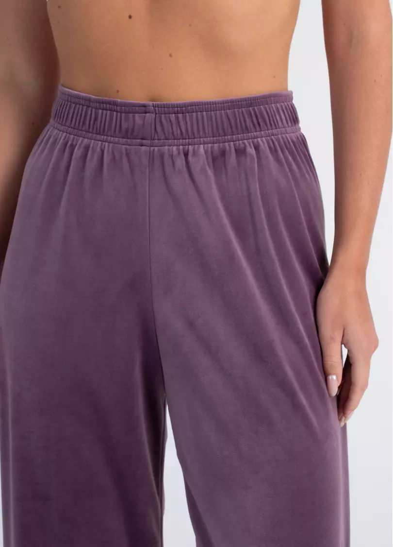 Велюровий комплект на запах SOFT WINTER 5606/080 lavender purple (фіолетовий)