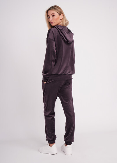 Велюровий комплект SOFT WINTER 5814/080 dark lavender (фіолетовий)