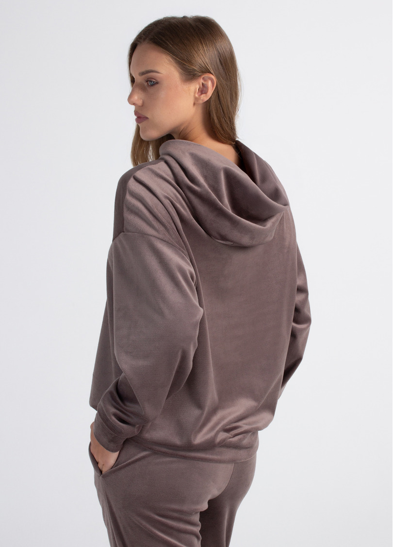 Велюровий комплект SOFT WINTER 5814/080 mokko (коричневий)