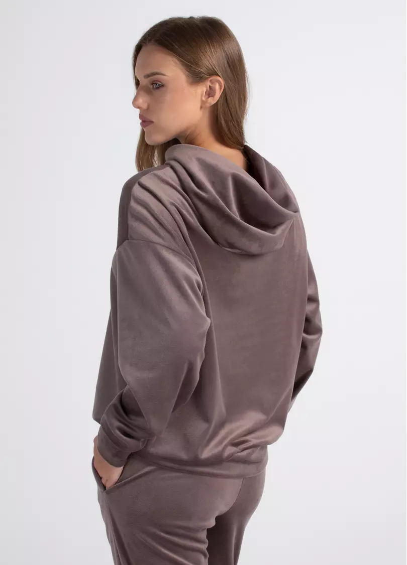 Велюровий комплект SOFT WINTER 5814/080 mokko (коричневий)