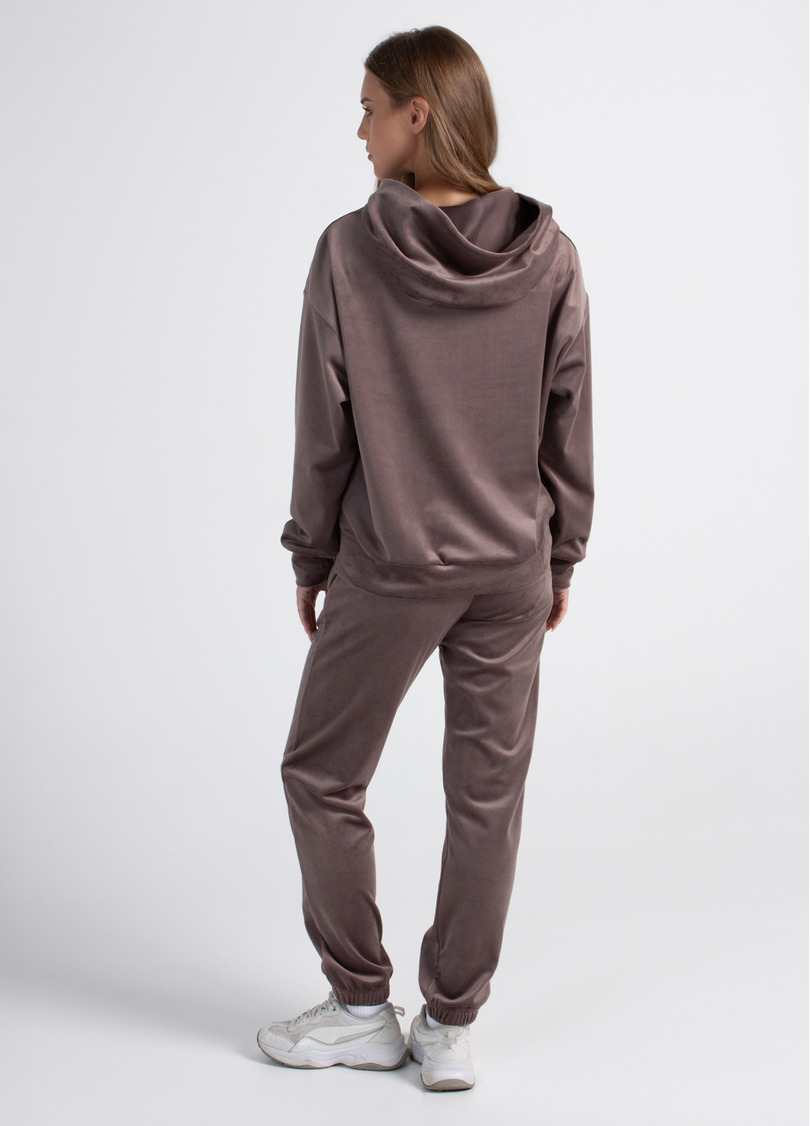 Велюровий комплект SOFT WINTER 5814/080 mokko (коричневий)