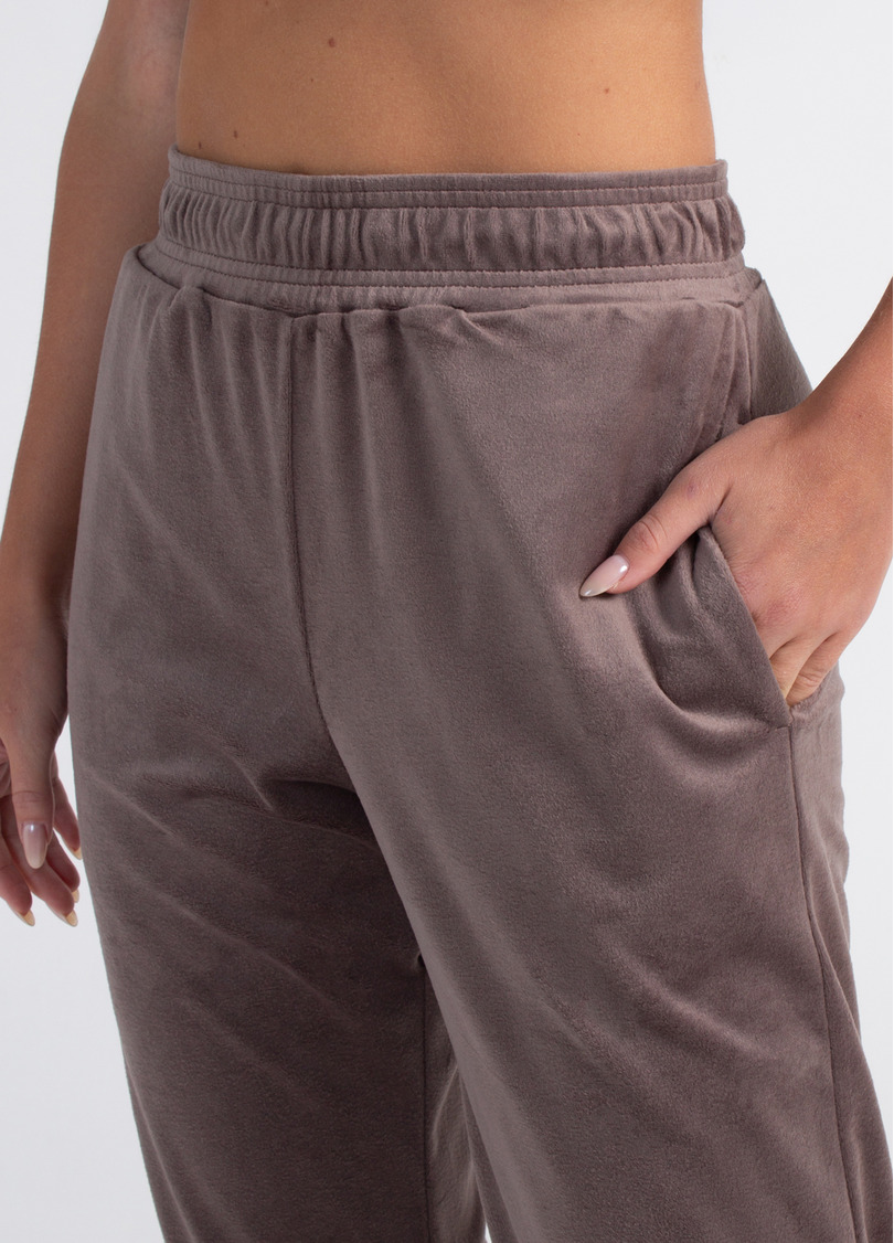 Велюровий комплект SOFT WINTER 5814/080 mokko (коричневий)