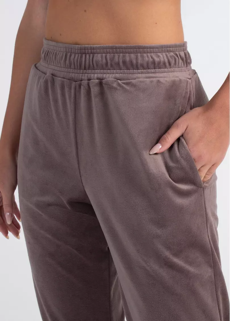 Велюровий комплект SOFT WINTER 5814/080 mokko (коричневий)