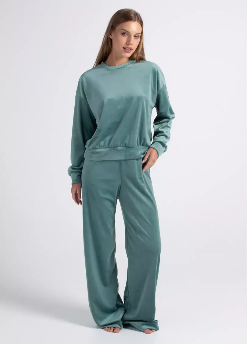 Велюровий комплект SOFT WINTER 5815/080 jade green (зелений)