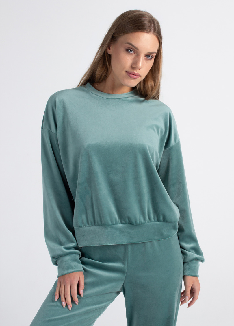 Велюровий комплект SOFT WINTER 5815/080 jade green (зелений)