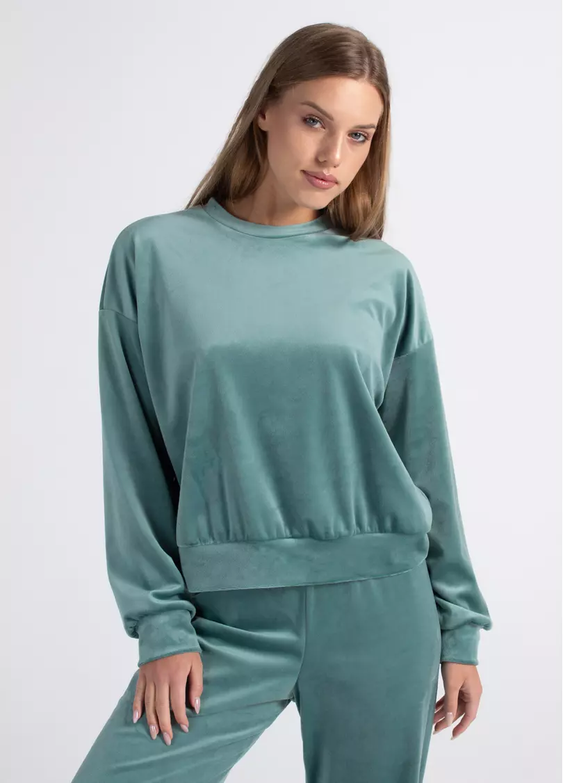 Велюровий комплект SOFT WINTER 5815/080 jade green (зелений)