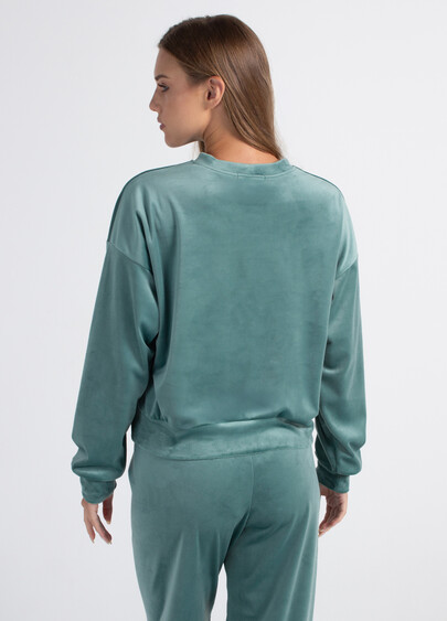 Велюровый комплект SOFT WINTER 5815/080 jade green (зеленый)