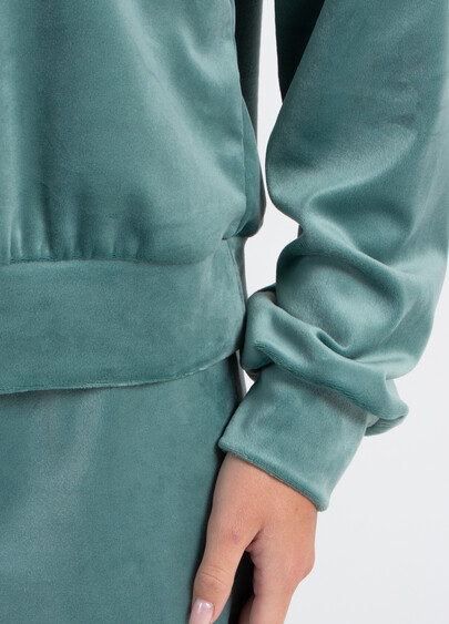 Велюровый комплект SOFT WINTER 5815/080 jade green (зеленый)