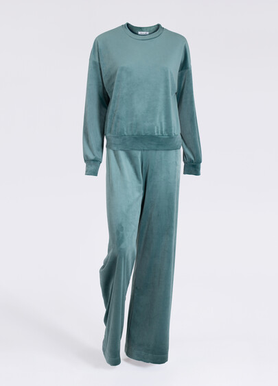 Велюровый комплект SOFT WINTER 5815/080 jade green (зеленый)