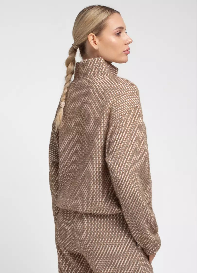 Комплект свитер и штаны SOFTCORE 5816/290 cocoa cupcake/white (коричневый/белый)