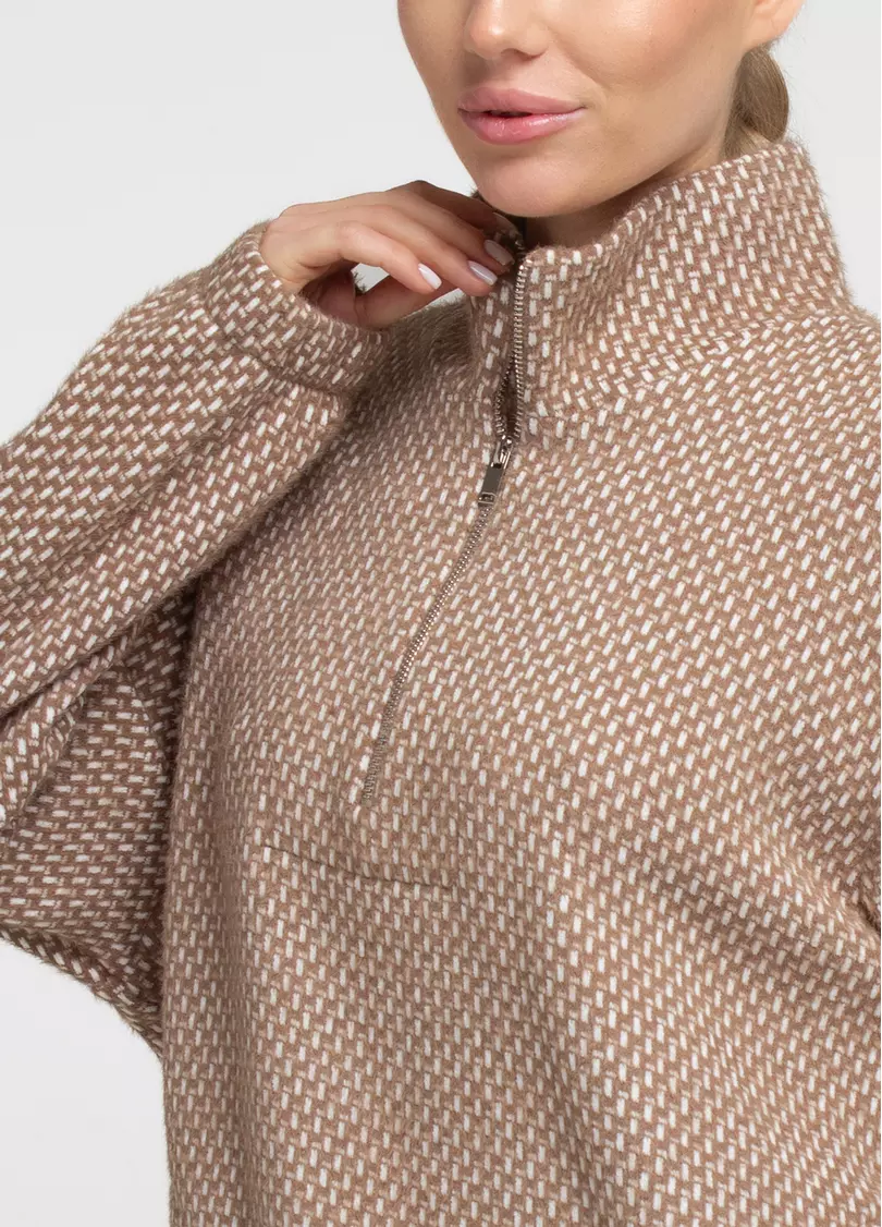 Комплект свитер и штаны SOFTCORE 5816/290 cocoa cupcake/white (коричневый/белый)