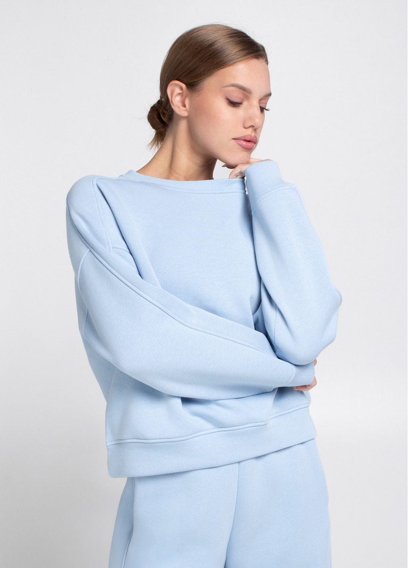 Комплект жіночий світшот і штани SPORT STYLE 5817/170 whispy blue (блакитний)