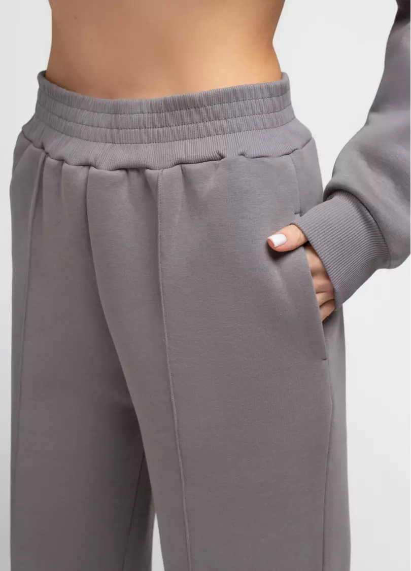 Комплект худи и штаны SPORT STYLE 5818/170 steel grey (серый)