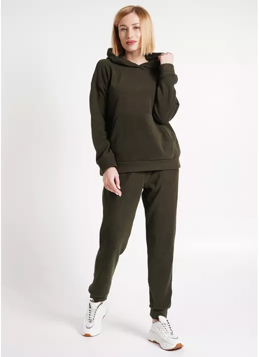 Флісовий комплект STREET STYLE 5801/210 khaki (зелений)