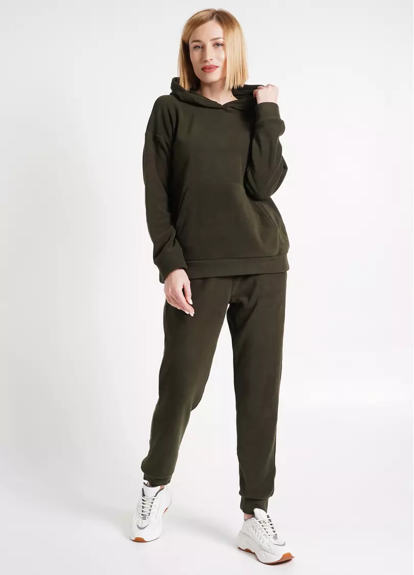 Флисовый комплект STREET STYLE 5801/210 khaki (зеленый)