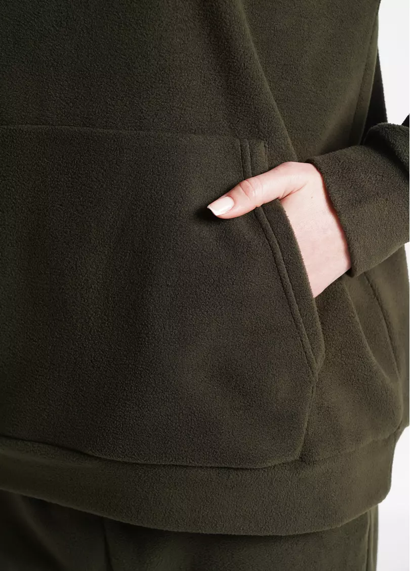 Флисовый комплект STREET STYLE 5801/210 khaki (зеленый)