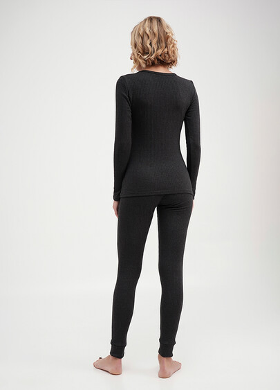 Термокомплект в рубчик THERMO SPORT 5313/190 dark grey (серый)
