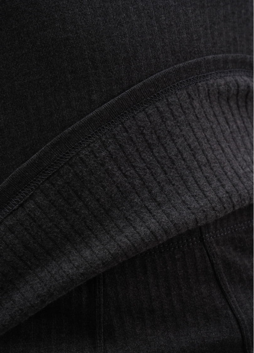 Мужской термокомплект в рубчик THERMO SPORT 9902/190 dark grey (серый)