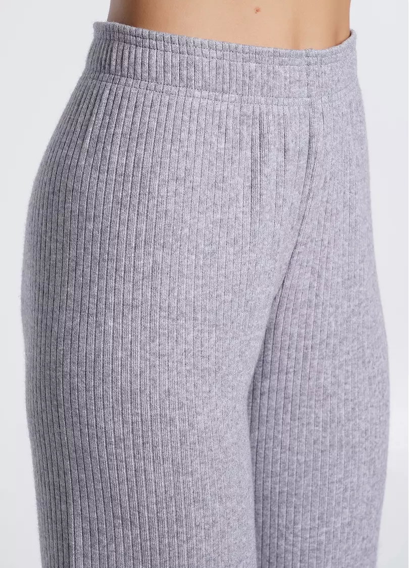 Вязаный комплект WARMLY TOUCH 5809/150 light grey melange (серый)