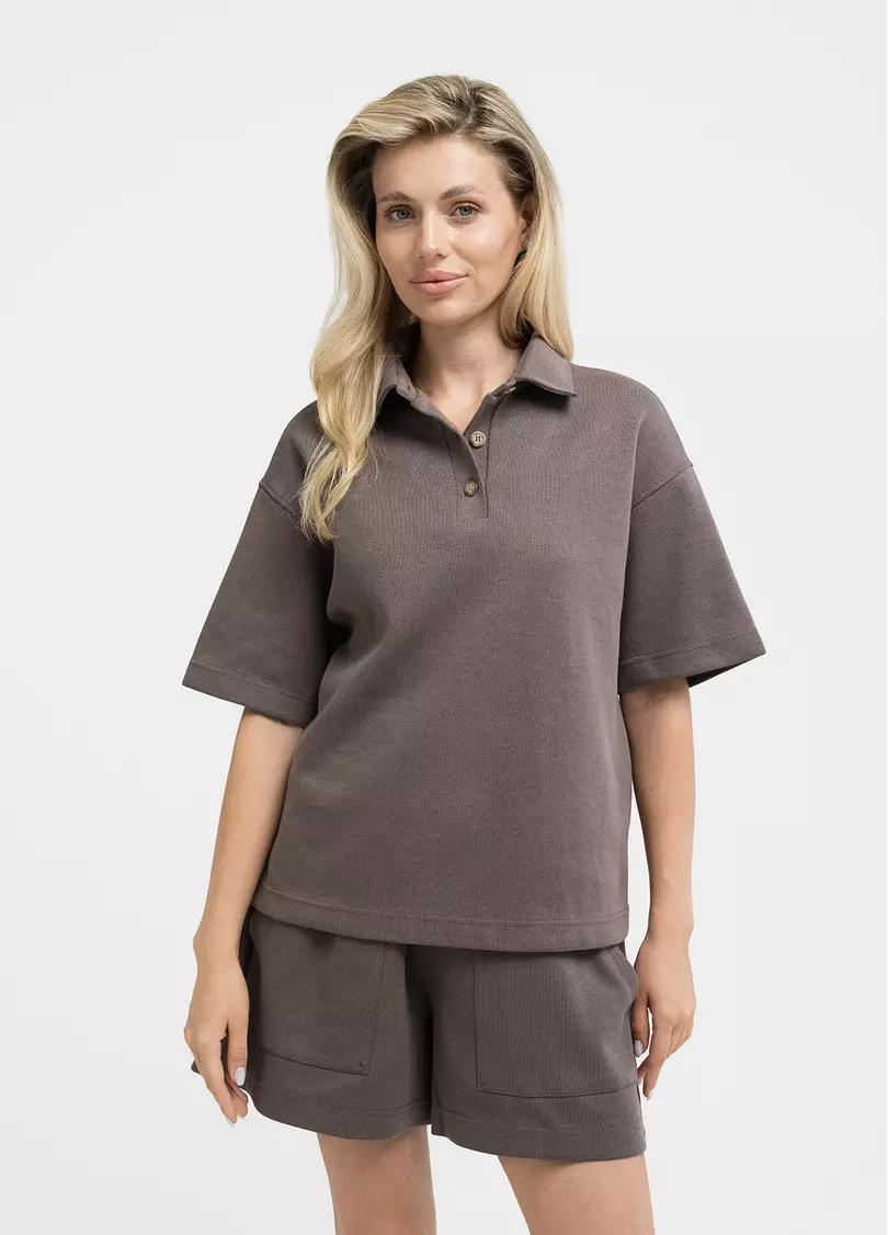 Комплект из хлопка WEEKEND, коричневый