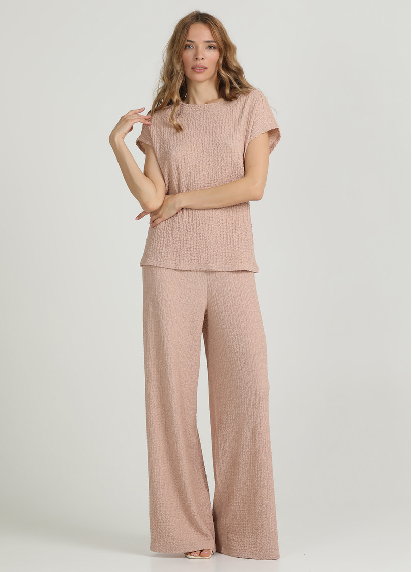 Комплект з жатої тканини WHISPERED FOLDS 5123/260 light beige (бежевий)