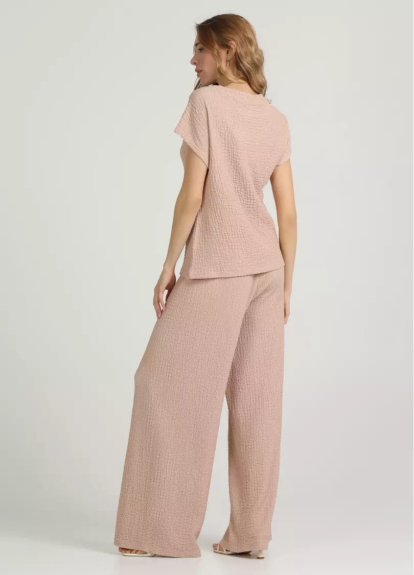 Комплект из жатой ткани WHISPERED FOLDS 5123/260 light beige (бежевый)