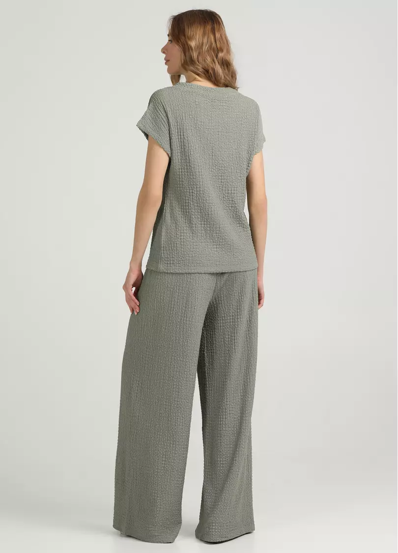 Комплект из жатой ткани WHISPERED FOLDS 5123/260 mint green (зеленый)