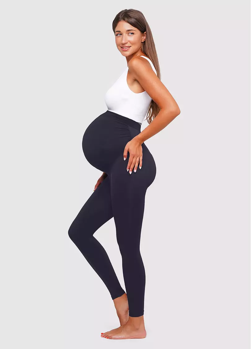 Леггинсы для беременных MAMA LEGGINGS greystone (серый)